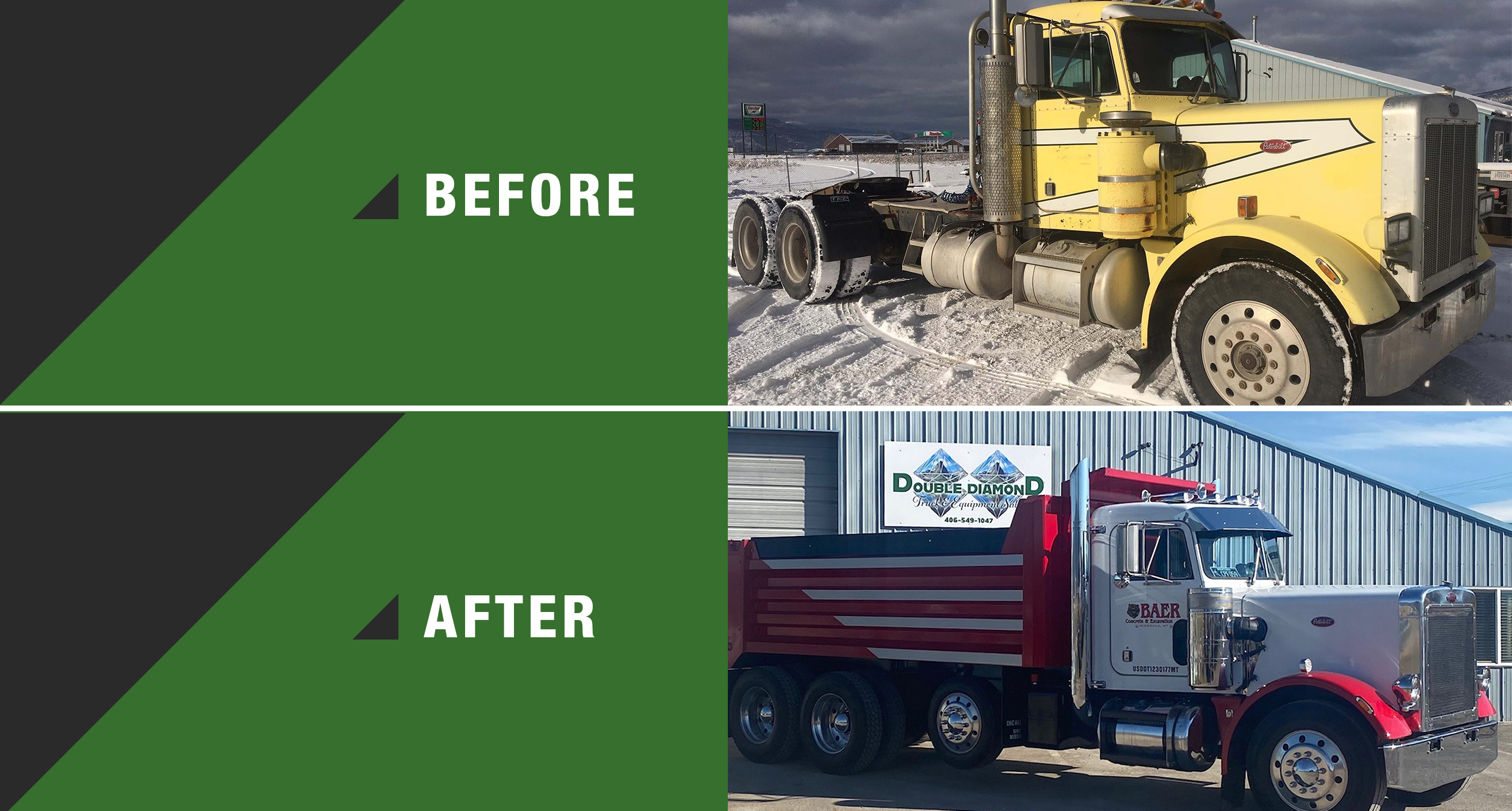 Truck Before and After